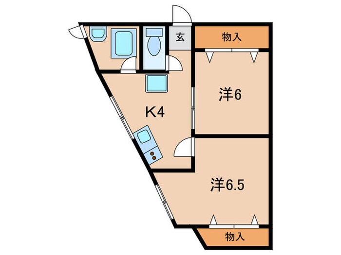 小西ビルの物件間取画像