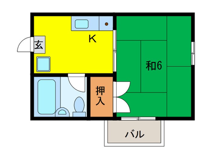 物件間取画像