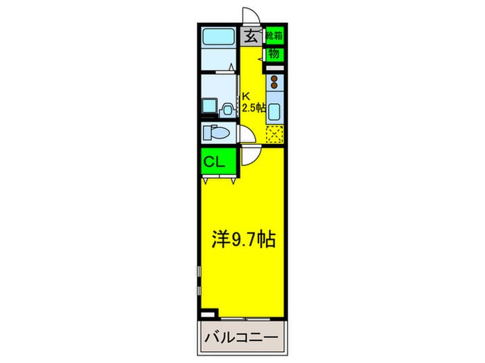 カ－サ高陽の物件間取画像