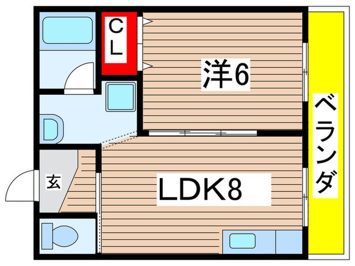 ガーデンプレス南武庫之荘の物件間取画像