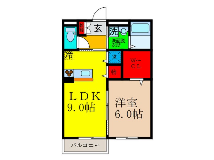 カ－サル－チェの物件間取画像