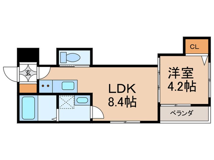 アトムハウスⅠ号館の物件間取画像