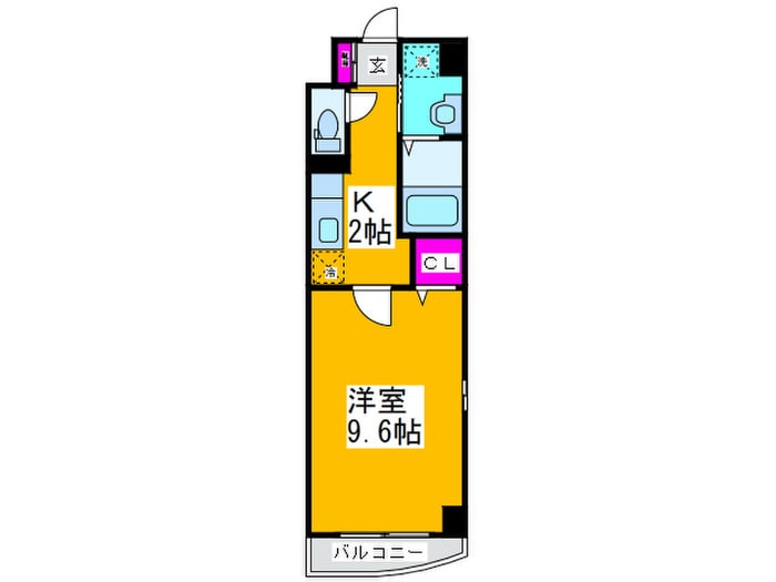 エテルノソ－レの物件間取画像