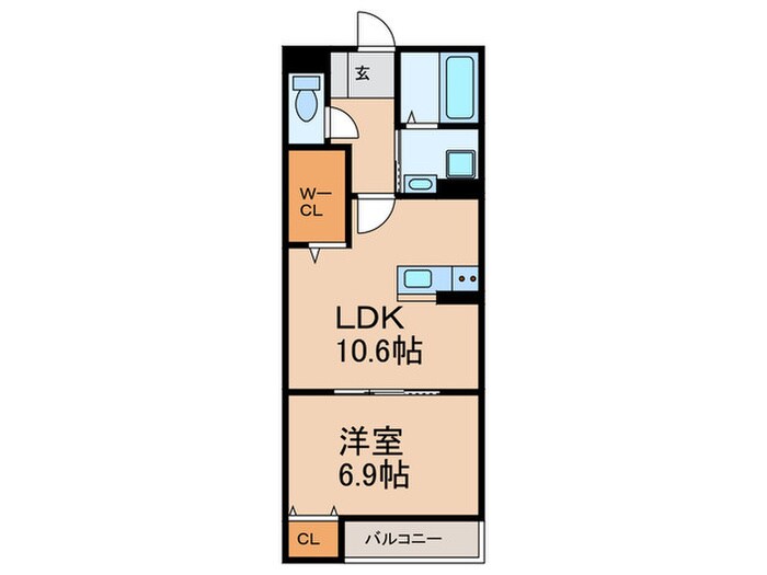 アート星田駅前の物件間取画像