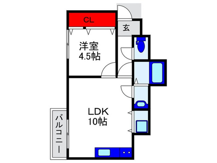 ゴールドスター桜の町の物件間取画像