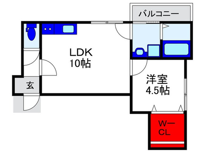 ゴールドスター桜の町の物件間取画像