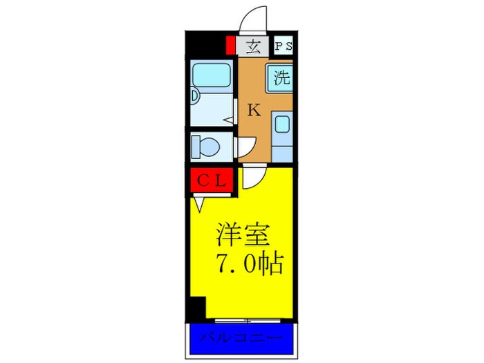 セルヴォワ小松の物件間取画像