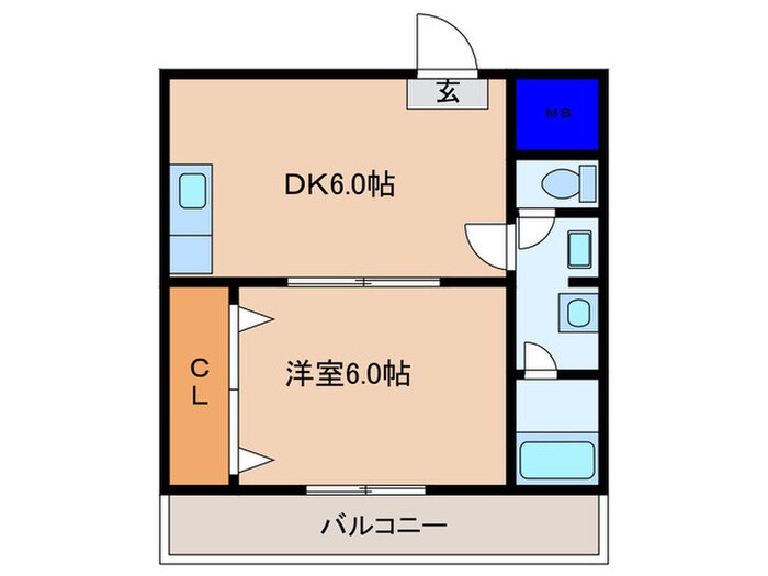 物件間取画像