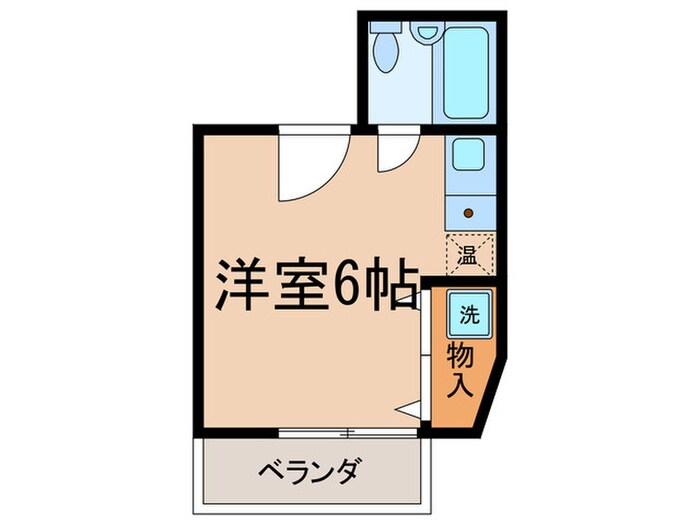 ハイツ千足の物件間取画像