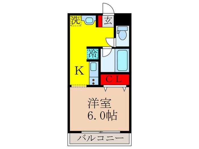 COCORO吹田の物件間取画像