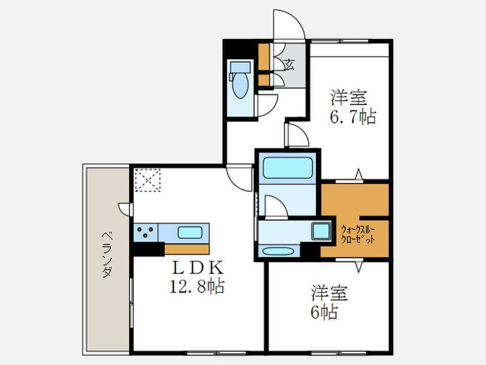 Bnext嵯峨の物件間取画像