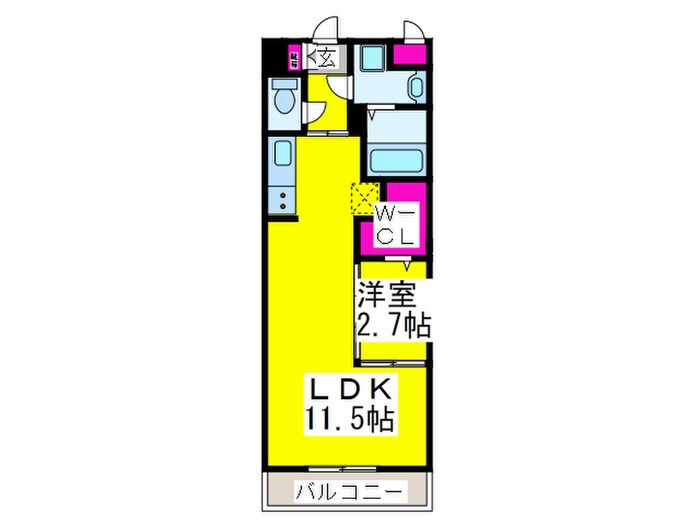 ＳＡＩＮＴ－ＣＹＲの物件間取画像