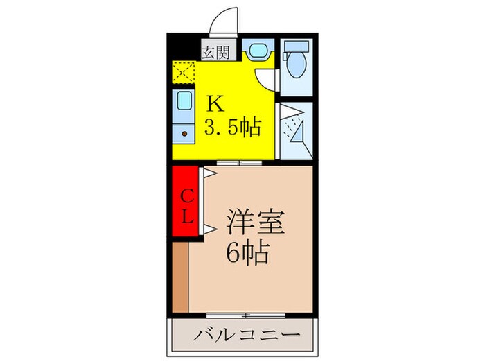 ネクスト八王寺の物件間取画像