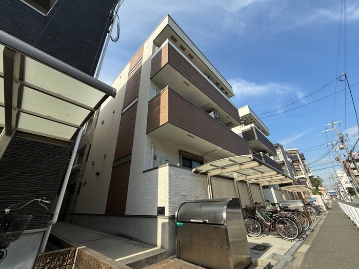 フジパレス喜連瓜破Ⅱ番館の物件外観写真