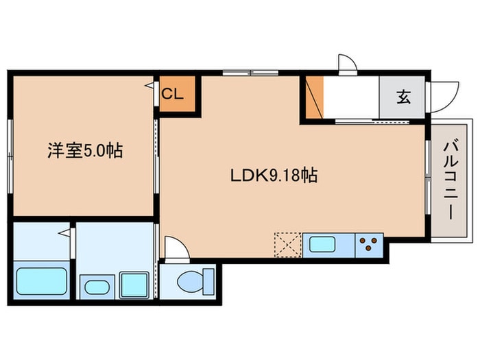 Segen　二葉町の物件間取画像