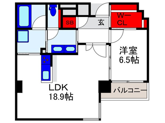 magnifique北桜塚の物件間取画像