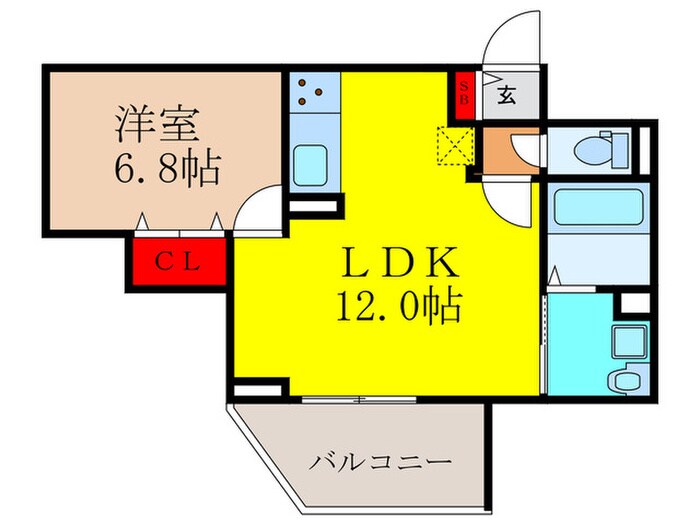 ピュアメゾン美沢の物件間取画像