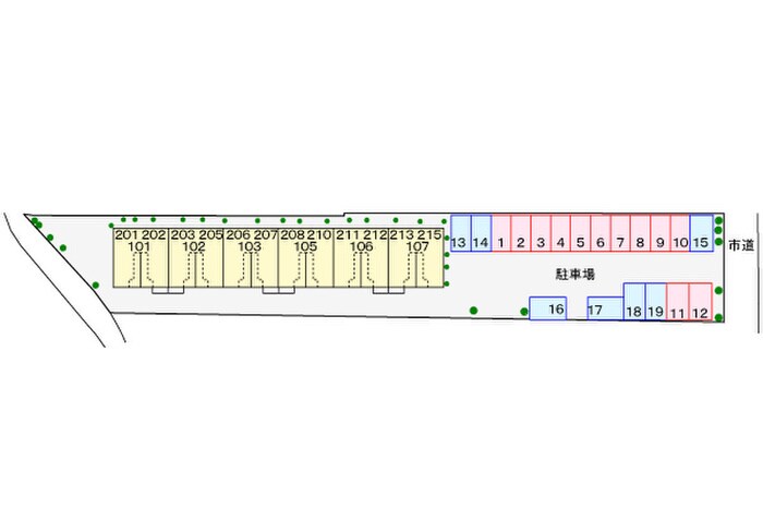 ラ・フルールの物件外観写真
