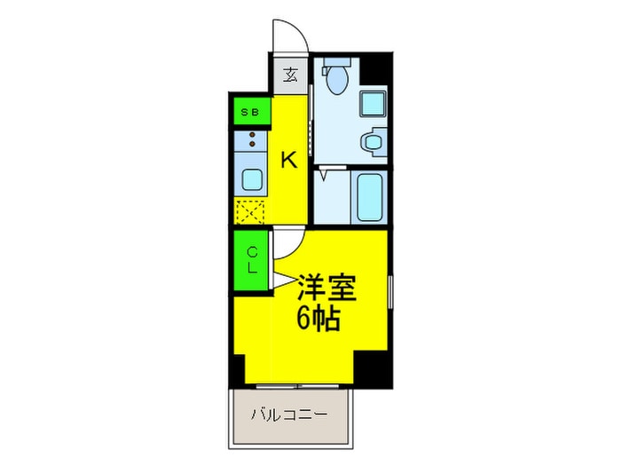 Ｌｉｖｅ Ｃａｓａ田辺の物件間取画像