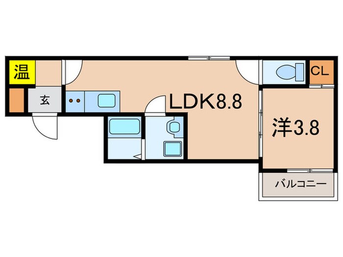 F asecia Attivoの物件間取画像