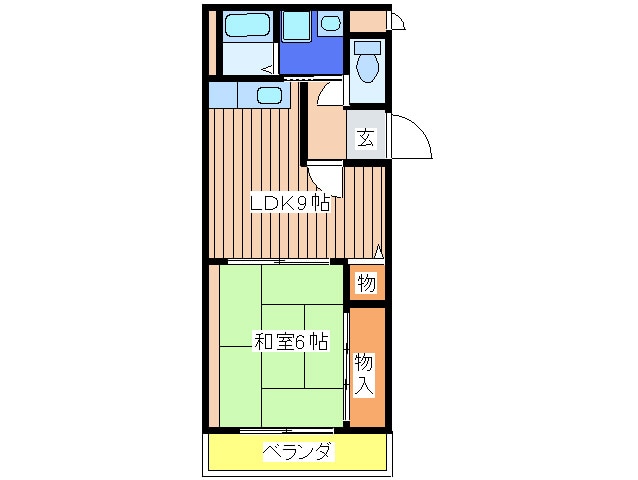 ステーツ横堤の物件間取画像