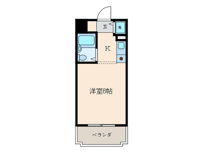 ジョイフル南塚口Ⅰ号館の物件間取画像