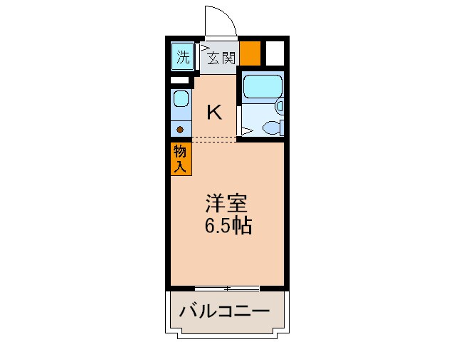 ジョイフル南塚口Ⅰ号館の物件間取画像