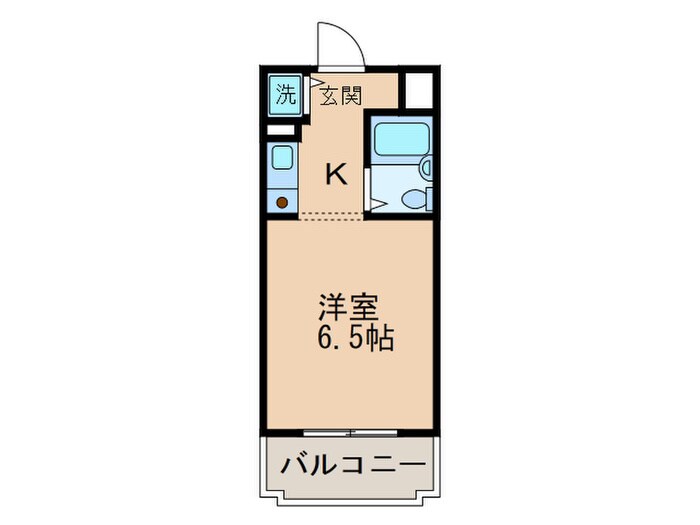 ジョイフル南塚口Ⅰ号館の物件間取画像