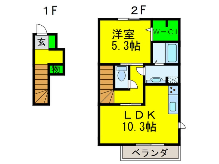 セピアコート住吉東の物件間取画像