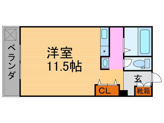 明治館岡崎の物件間取画像