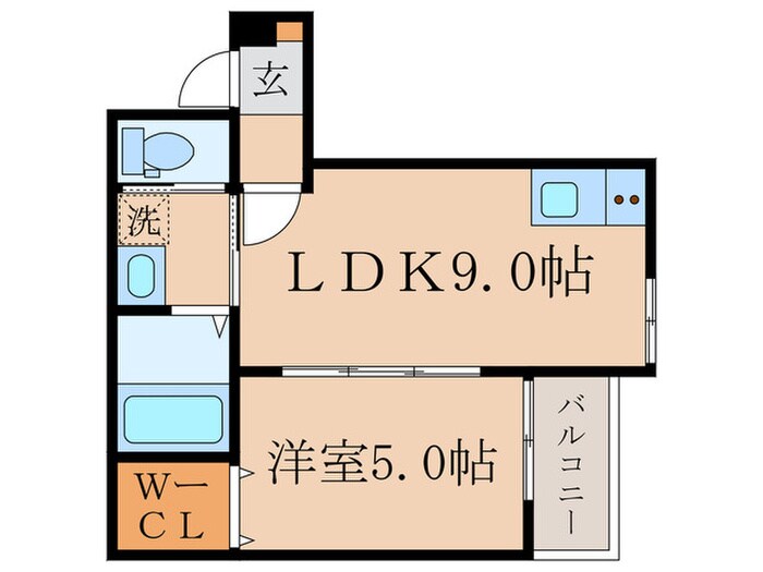 Art Village敬寂-Keijaku-丹波橋の物件間取画像