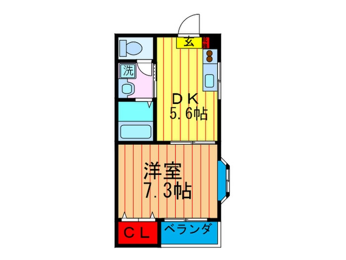 ピコットⅢの物件間取画像