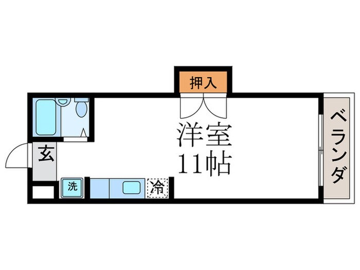 サイラムハイムの物件間取画像