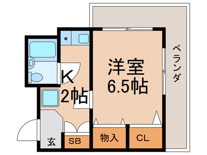 ハイツ菩提樹の物件間取画像