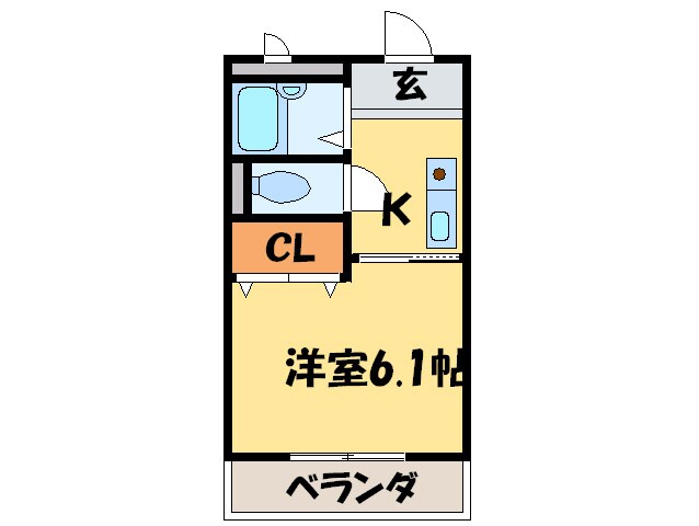 ワイエムカリヤの物件間取画像