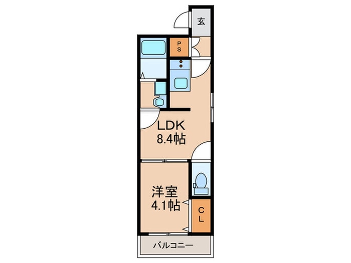 F Maximo SEAMの物件間取画像