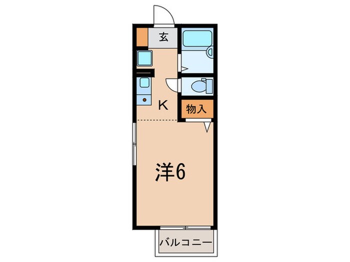 セジュール宝泉の物件間取画像