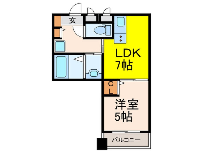 ザ・サンクタス宝塚駅前の物件間取画像