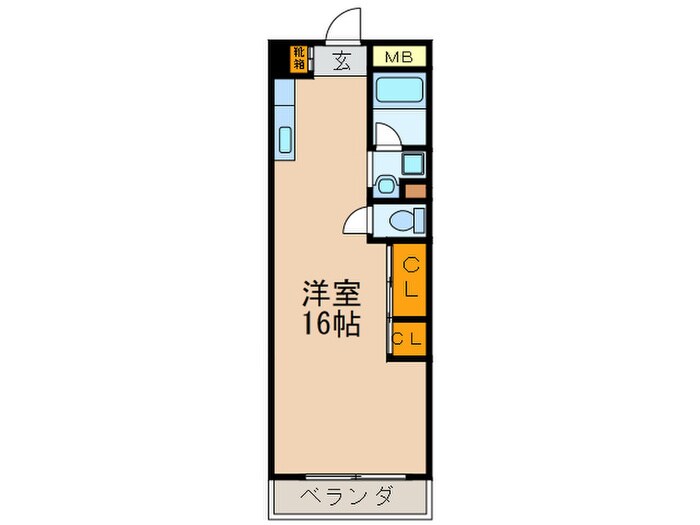 シャトー寿楽の物件間取画像