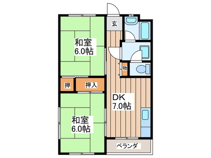 物件間取画像