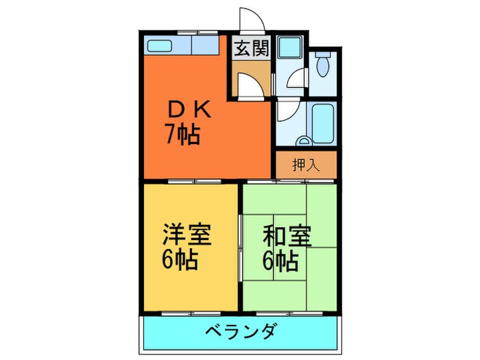 物件間取画像