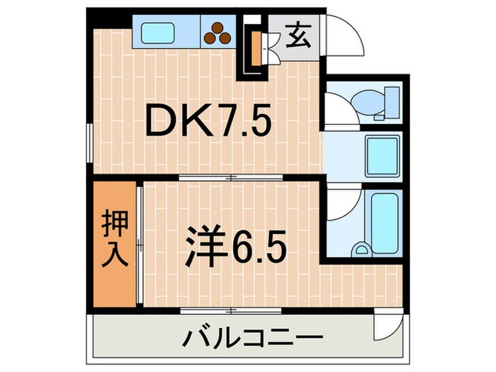 オ－タス　ビレッジの物件間取画像