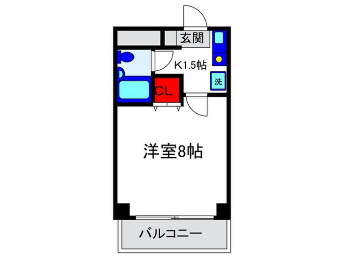 ベルパレス豊中の物件間取画像