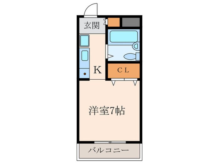 サンフローラ武庫川の物件間取画像