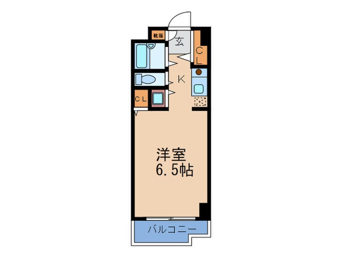 エトワ－ル北梅田の物件間取画像