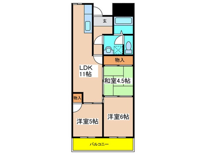 コートＳＵの物件間取画像