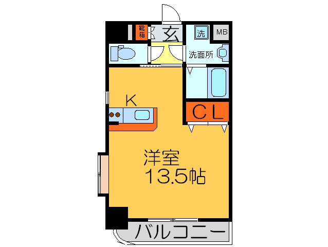 ロ－タリ－マンション長田東の物件間取画像