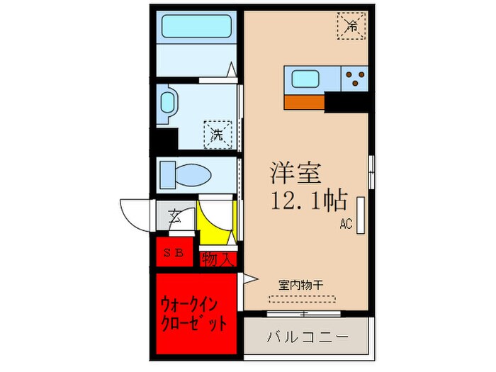 D-room中桜塚の物件間取画像