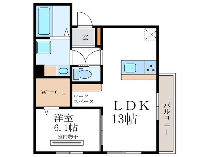 仮）M´sハイツ千本三条の物件間取画像