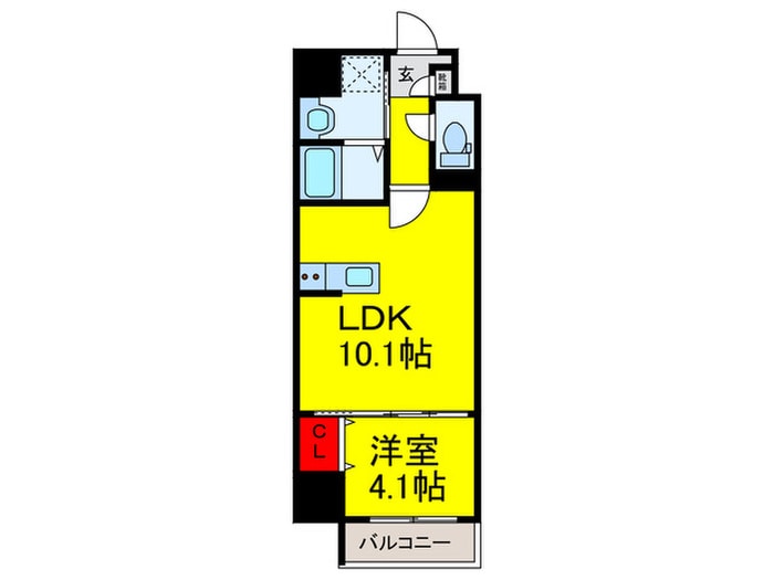 FREEDOM　residence堺大小路の物件間取画像